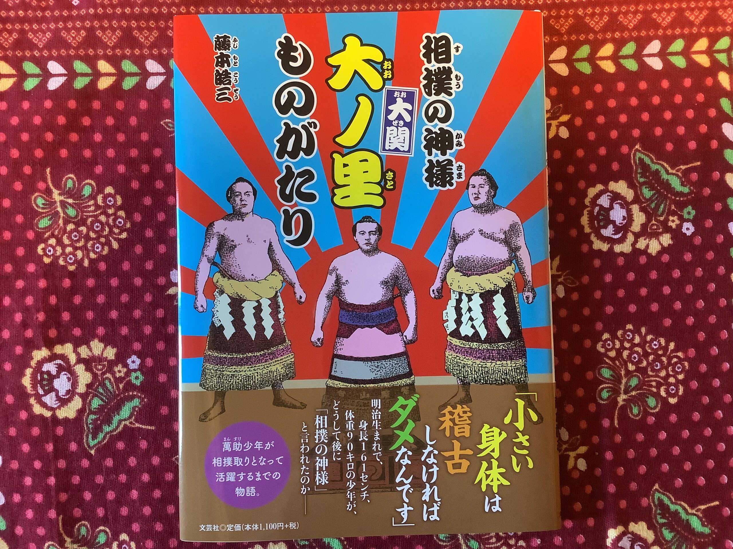 新大関 大の里 二所ノ関 相撲 反物 ダーラナホース 幸せを運ぶ 